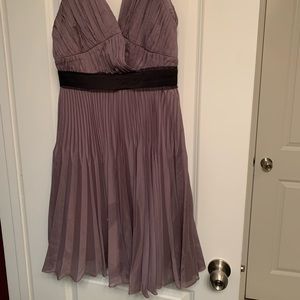 Size 2 max & cleo Sleeveless Pleated Dress